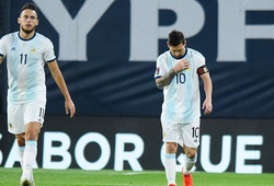 Messi bị tranh đá phạt đền cho Argentina ở vòng loại World Cup 2022