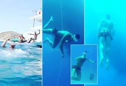Ronaldo khoe video nín thở lặn sâu 14 mét dưới lòng đại dương