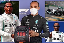 Lewis Hamilton đào sâu kỷ lục: Chạm mốc 100 pole F1 tại Grand Prix TBN