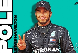 Lewis Hamilton lại dễ dàng chiếm pole ở Grand Prix Hungary