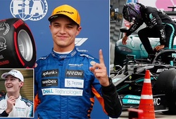 Kết quả F1 Grand Prix Nga: Tông xe vào tường, Lewis Hamilton bị xóa 1 kỷ lục