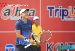 Chùm ảnh Lý Hoàng Nam phô diễn sức mạnh giải quần vợt VĐQG Cúp Hưng Thịnh 2020