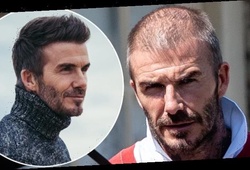 David Beckham gây sốc với mái đầu hói lưa thưa tóc 