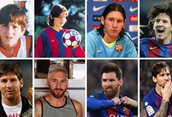 Chùm ảnh: Ngoại hình của Messi thay đổi trong 33 năm qua