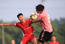 Văn Hậu ra sân trong trận đấu giao hữu của Hà Nội FC