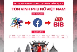 Nhận bib Viettel Marathon Hà Nội miễn phí khi dự cuộc thi Golden Club Online