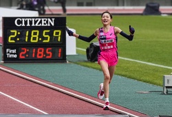Cô gái Nhật Bản phá kỷ lục châu Á chạy marathon