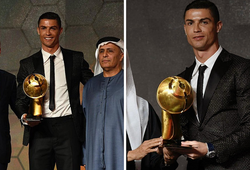 Hụt bóng vàng, Ronaldo được an ủi bằng giải thưởng "Toàn cầu"