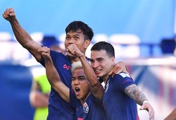 Asian Cup 2019: Các cầu thủ ĐT Thái Lan ăn mừng Viking sau trận thắng ĐT Bahrain