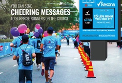Mới lạ: CĐV nhắn tin “tiếp lửa” cổ vũ runner từ xa ở Ho Chi Minh City Marathon 2019