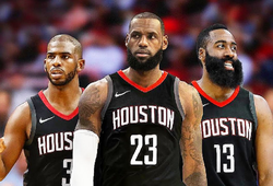 Chuyện gì sẽ xảy ra nếu LeBron James gia nhập Houston Rockets?