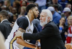 Nghi vấn "bố già" Gregg Popovich đang âm thầm ngăn cản Anthony Davis đến LA Lakers