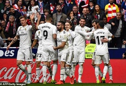 Real Madrid leo lên vị trí thứ 2 và 5 điểm nhấn ở trận derby Madrid