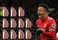 Chỉ 1 phút đá cho Man Utd, Alexis Sanchez có thể mua 11 chiếc Iphone XS 64GB