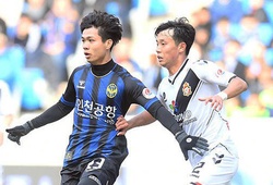 Lịch thi đấu của Công Phượng tại vòng 3 K-League: Incheon đối đầu Sangju Sangmu