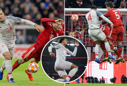 Những thống kê khó tin của Virgil van Dijk từ trận thắng của Liverpool trước Bayern Munich