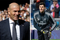 HLV Zidane giải thích lý do "trảm" Courtois trong ngày trở lại