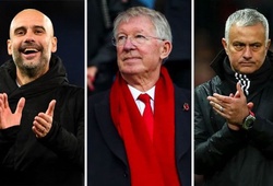 Sir Alex Ferguson và Mourinho, Guardiola xếp ở vị trí nào trong Top 50 HLV xuất sắc nhất mọi thời đại?