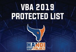 Hanoi Buffaloes công bố danh sách bảo vệ cầu thủ trước thềm VBA 2019