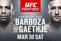 Nhận định Edson Barboza vs. Justin Gaethje tại UFC on ESPN 2, 6h00, 31/3