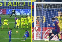 Messi gây kinh ngạc về khả năng sút phạt đa dạng qua 6 bàn thắng mùa này cho Barca