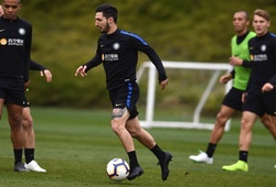 Các cầu thủ Inter Milan tập luyện với giày Nike Mercurial thế hệ mới
