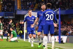 Bảng xếp hạng Ngoại hạng Anh vòng 33: Chelsea gia nhập tốp 3