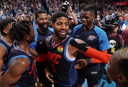 Cú ném định mệnh của Paul George lại giúp Golden State Warriors vui như trẩy hội