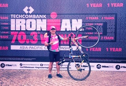 Rapper Đạt Đinh hai lần chinh phục IRONMAN 70.3 Việt Nam dù vỡ sụn gối, đứt dây chằng