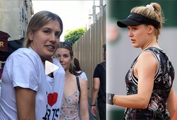 Hot girl tennis Eugenie Bouchard "biểu diễn" kỹ thuật thay áo cạnh Nhà thờ Đức Bà ở Paris