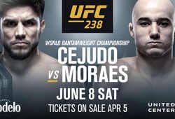 Nhận định trận đấu tranh đai Henry Cejudo vs. Marlon Moraes tại UFC 238 trên ESPN+, 9h00, 9/6