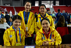 Dàn hảo thủ Việt Nam dự Giải cờ vua vô địch châu Á 2019