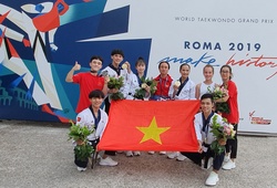 Châu Tuyết Vân và các đồng đội giành HCV Grand Prix Thế giới Rome 2019