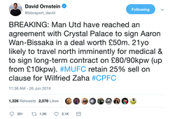 Tin bóng đá 26/6: MU và Crystal Palace đạt thỏa thuận chuyển nhượng Wan-Bissaka với giá khủng