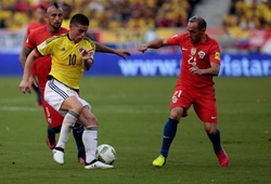 Xem trực tiếp Colombia vs Chile trên kênh nào?