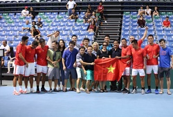 Giành vé thăng hạng, đội tuyển Davis Cup Việt Nam được thưởng lớn