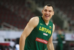 ĐT "tí hon" Litva công bố danh sách 19 cầu thủ chất lượng nhất cho FIBA World Cup