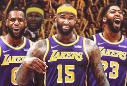 Cousins tái ngộ Davis, LA Lakers thiết lập bộ ba All-Star