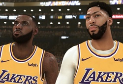 LeBron James và Anthony Davis trở thành cặp đôi nguy hiểm nhất trong game NBA 2K