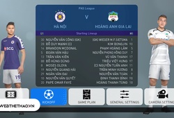 PES V.League 2019 (vòng 16): Hà Nội FC chia điểm đầy kịch tính trước HAGL