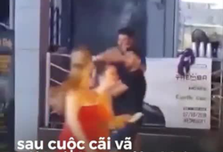 Clip "võ sĩ MMA" hạ gục 2 thanh niên trong trận cãi vã tại Cyprus