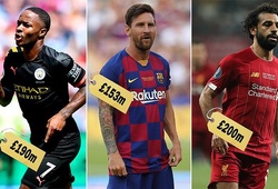 Messi chỉ giá trị hơn Sancho 8 triệu bảng và thấp hơn Sterling