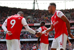 Đóng góp kinh ngạc của Aubameyang và Lacazette cho Arsenal trong 18 tháng