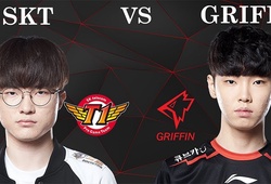 Lịch thi đấu LMHT ngày 31/8: SKT vs Griffin; G2 vs Fnatic