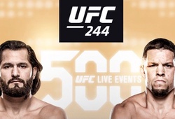 Nate Diaz vs Jorge Masvidal đánh dấu sự kiện trực tiếp thứ 500 của UFC