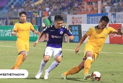 Lịch thi đấu bóng đá Việt Nam hôm nay 19/9: SLNA vs Hà Nội FC