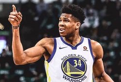 Bucks không bận tâm Warriors giành dật Giannis Antetokounmpo