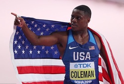 Christian Coleman: Nhà vô địch chạy 100m điền kinh thế giới 2019 là ai?