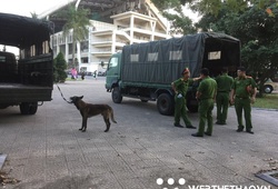 Chó nghiệp vụ xuất hiện để đảm bảo an ninh trận Việt Nam vs Malaysia
