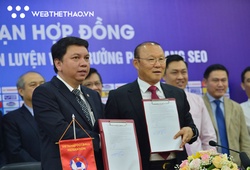 Lễ công bố HLV Park Hang Seo và LĐBĐ Việt Nam  gia hạn hợp đồng